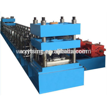 YTSING-YD-4211 Full Automatic Galvanized Highway Guardrail Roll Forming Machines, Highway Guardrail Making Machine WuXi